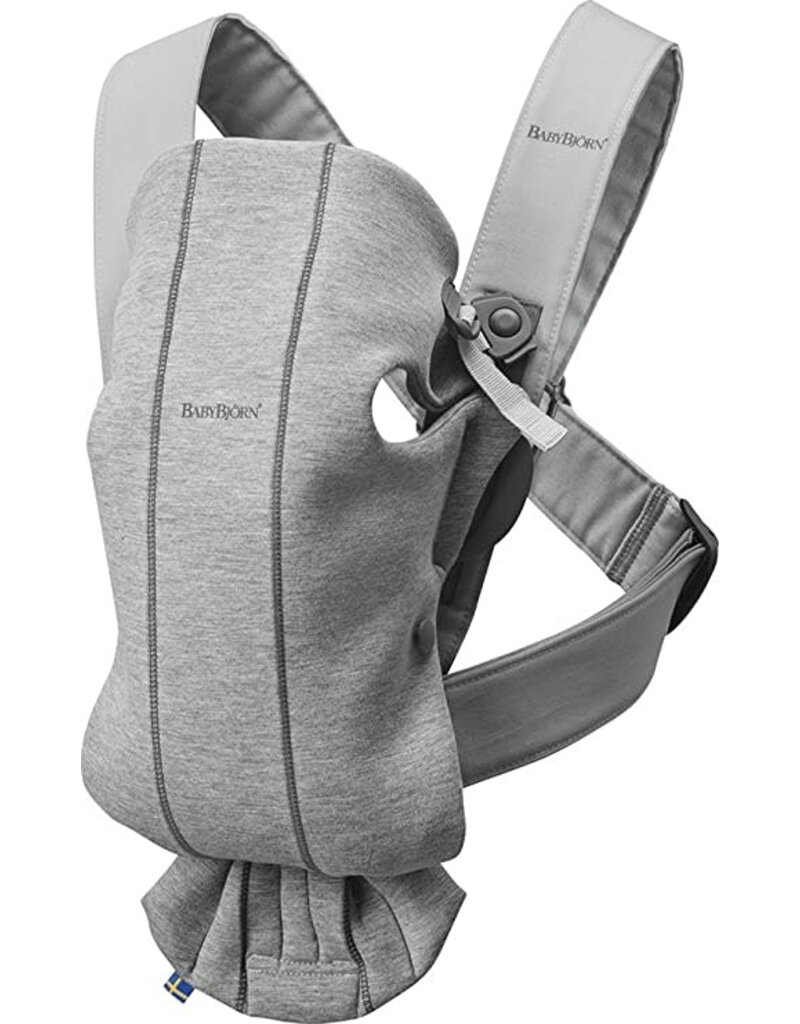 Baby Bjorn BabyBjorn Baby Carrier Mini, Light grey, 3D Jersey