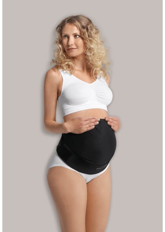 Adjustable support belt - zwart
