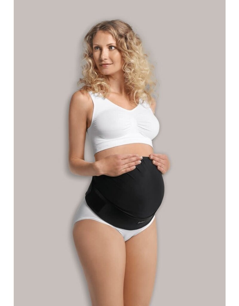 Adjustable support belt - zwart