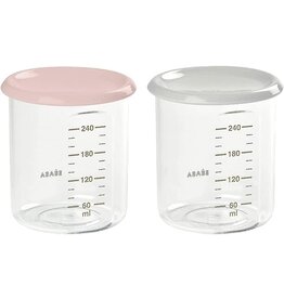 Beaba Beaba Set v 2 Maxi Porties (2x240ml - nude/grijs)