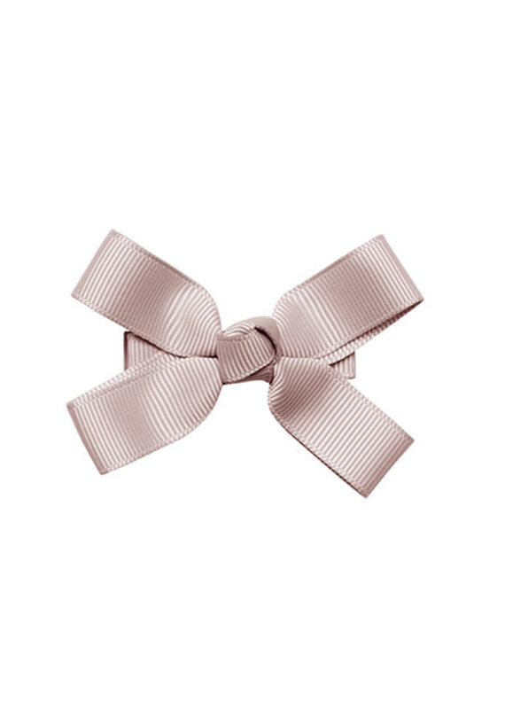 prinsessefin Haarclip strik  Martha Taupe (Medium)