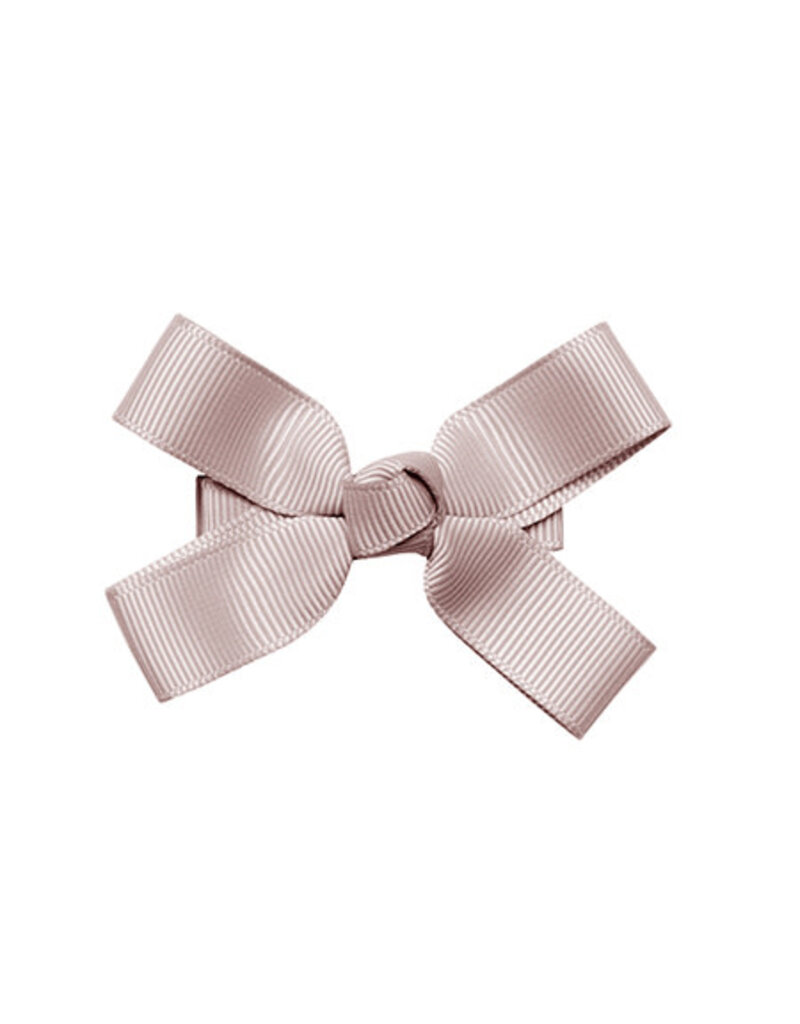 prinsessefin Haarclip strik  Martha Taupe (Medium)