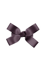 prinsessefin haarclip strik  Martha bordeaux (klein)