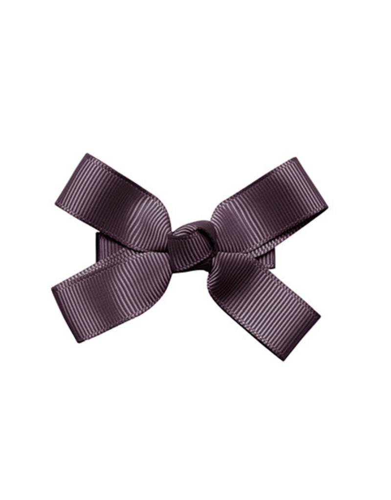 prinsessefin haarclip strik  Martha bordeaux (klein)