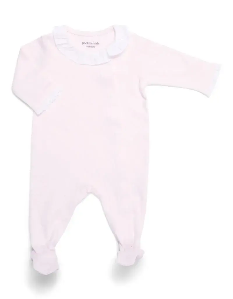 Poetree Kids Poetree Kids Girl Baby Suit Star Pink size 62cm