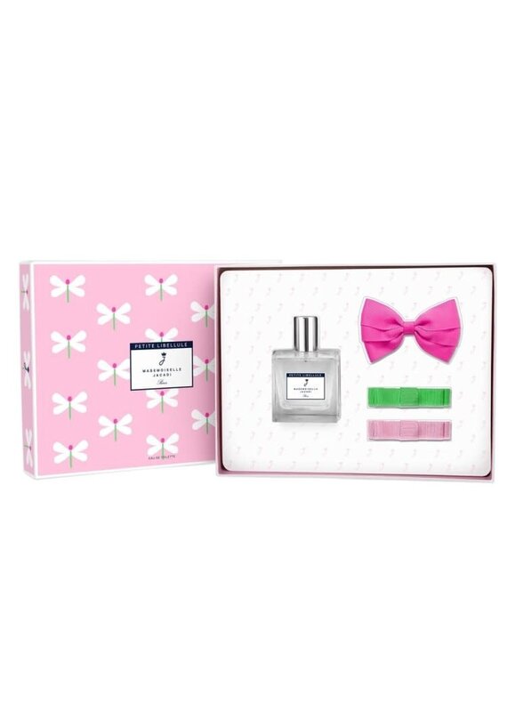 Jacadi Jacadi-Giftset- EDT Mademoiselle petite libellule 100ml + clips