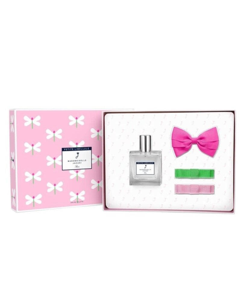 Jacadi Jacadi-Giftset- EDT Mademoiselle petite libellule 100ml + clips