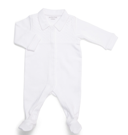 Poetree Kids Poetree Kids Girl Baby Suit Chevron White size 62cm