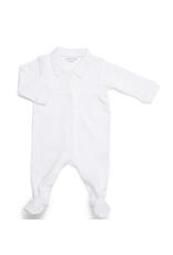 Poetree Kids Poetree Kids Girl Baby Suit Chevron White size 56cm