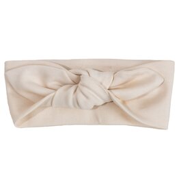 Baby Gi Baby Gi headband with bow-beige