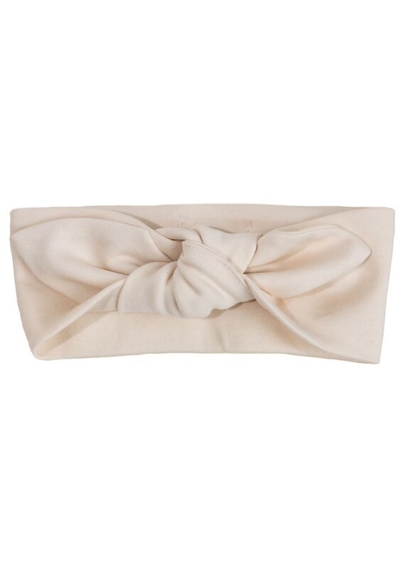 Baby Gi Baby Gi headband with bow-beige