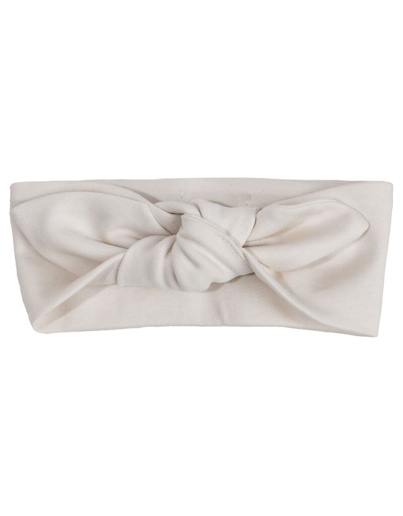 Baby Gi Baby Gi-headband with bow- ivory