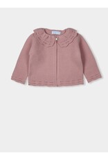 Baby's girl's cardigan met ruffle