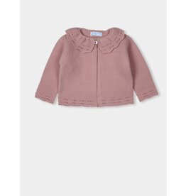Baby's girl's cardigan met ruffle