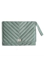 Mushie Mushie- portable changing pad- roman green