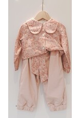 Lalalu- hemdje met broek- 2 stuks- zachtroze