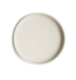 Mushie Mushie - classic silicone suction plate - ivory