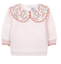 T&C- sweater- bouquet romantique- roze