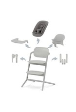 Cybex Cybex LEMO eetstoel -  4 in1 SET Suede Grey