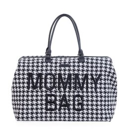 Childhome Mommy Bag  Pied De Poule - Zwart