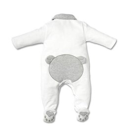 First First rompersuit ORSO ESSENTIALS GREY 0m