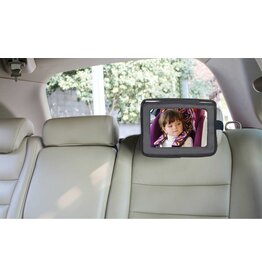 BabyDan 2-in-1 tablet - spiegel voor autostoel (tablethouder/achteruitkijkspiegel)