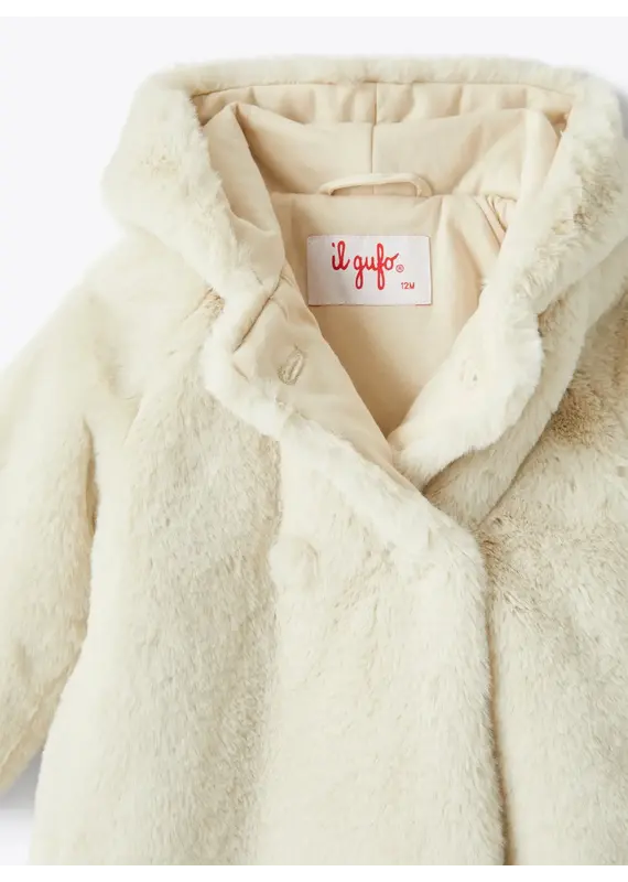 Il gufo Il Gufo - Jas met faux fur