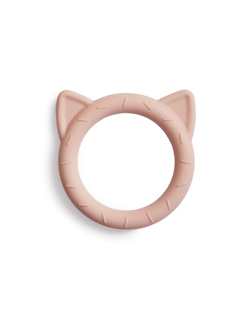 Mushie Mushie - cat teether - Blush