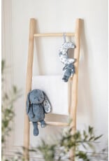 Tartine & Chocolat Tartine et Chocolat - konijn 25cm - blue toile de jouy