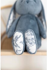 Tartine & Chocolat Tartine et Chocolat - konijn 25cm - blue toile de jouy