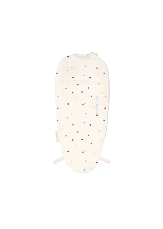 Puckababy Puckababy Inbakerslaapzak PIEP (0-3m) - Hearts confetti