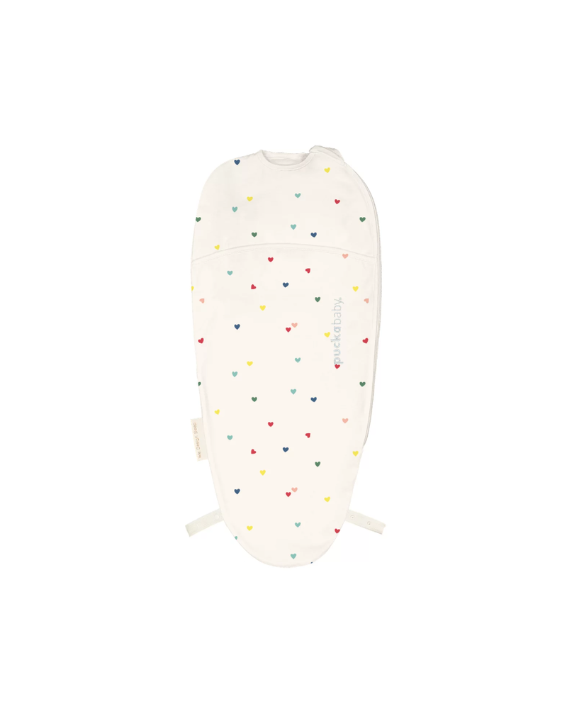 Puckababy Puckababy Inbakerslaapzak PIEP (0-3m) - Hearts confetti