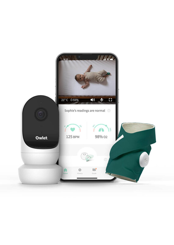 owlet Owlet Smart Sock 3 + Camera - donker groen