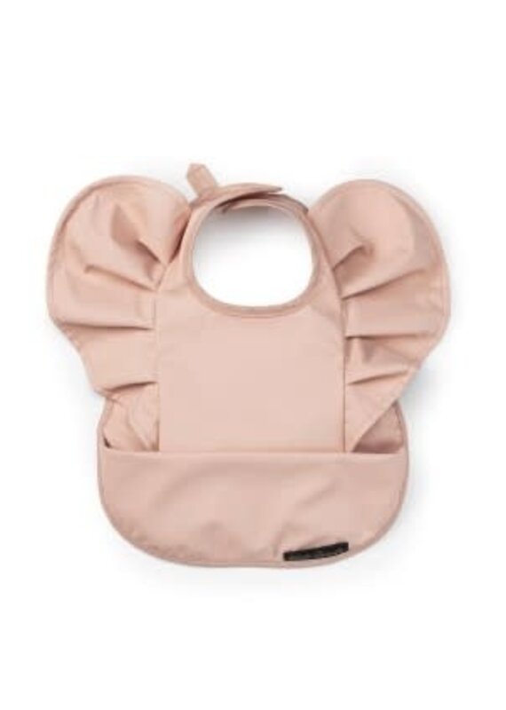 Slabbetje met opvangbakje Powder pink - Elodie Details