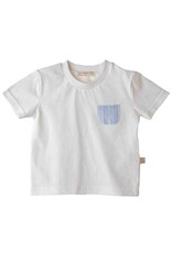 Baby Gi Ivory t-shirt with pocket-peter