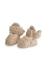 Mushie Mushie - cozy baby booties - oatmeal