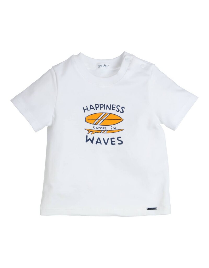 Gymp T-shirt Aerobic white -surf