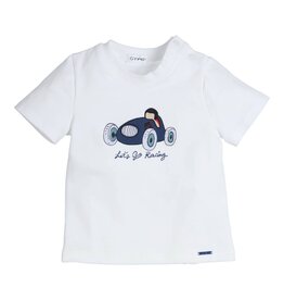 Gymp T-shirt aerobic- white- autootje