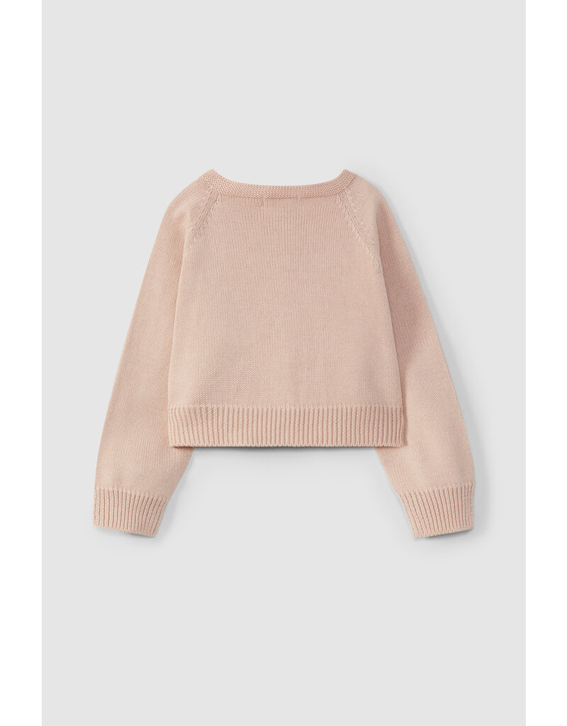 Laranjinha Cardigan-OLD PINK