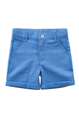 Natini Short blue/ beige button
