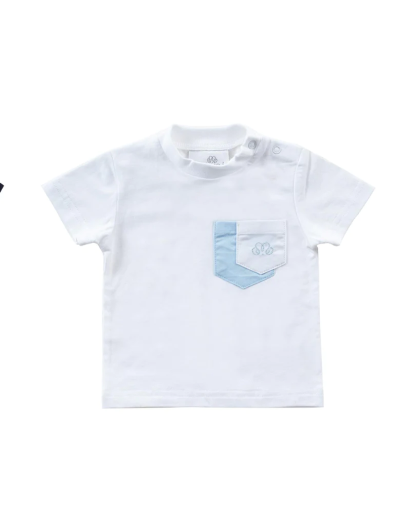 Natini T-shirt 2 pocket - blauw
