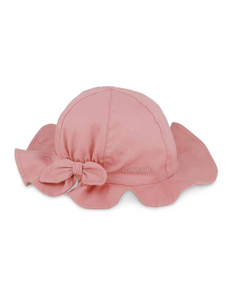 mayoral Zonnehoed met strik - roze