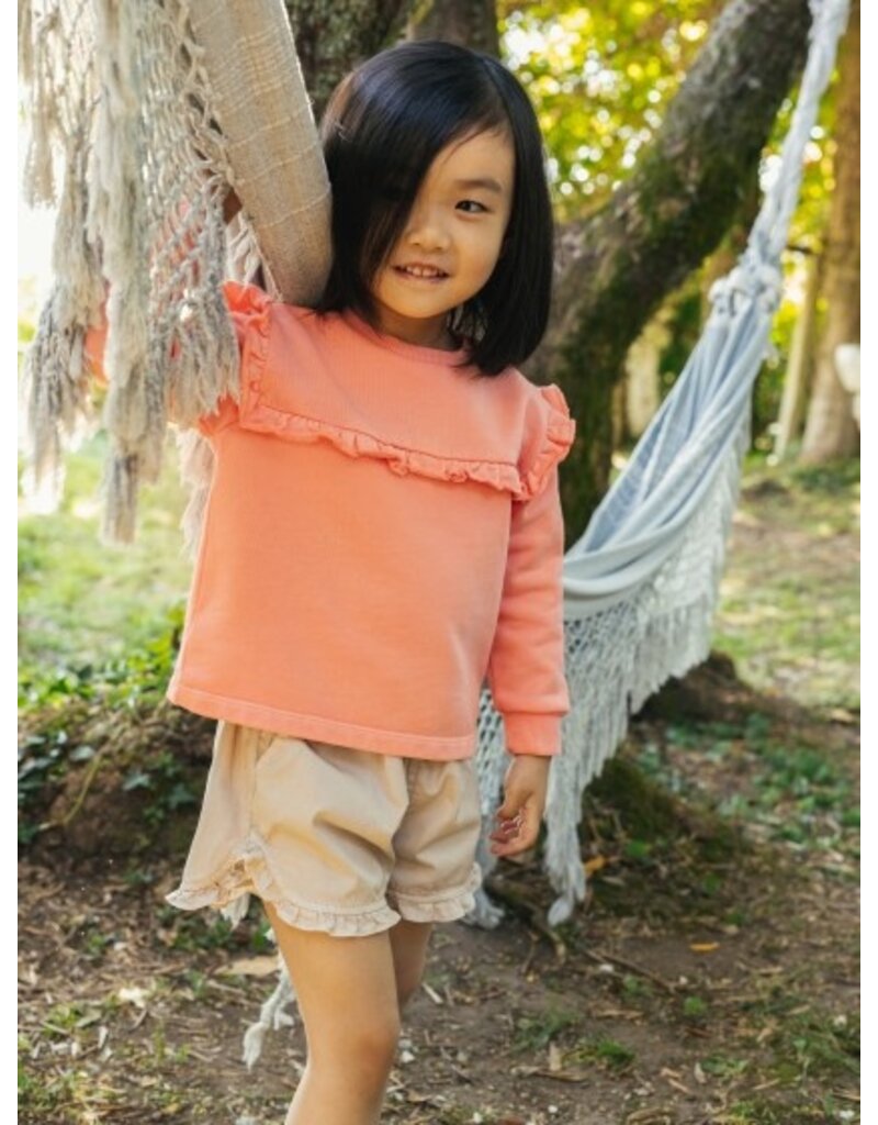 Laranjinha Laranjinha-short met frul-sand