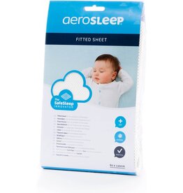 AeroSleep AeroSleep - Hoeslaken 120X60cm - wit