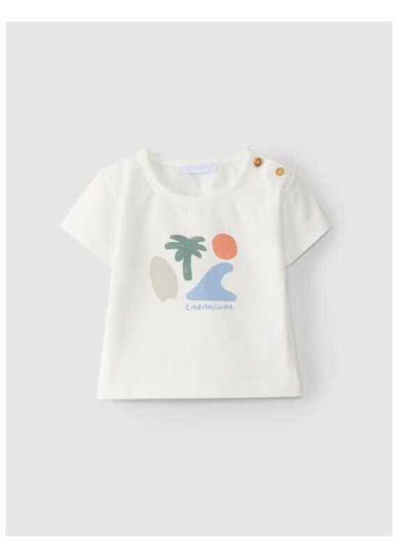 Laranjinha T-shirt met palmboom