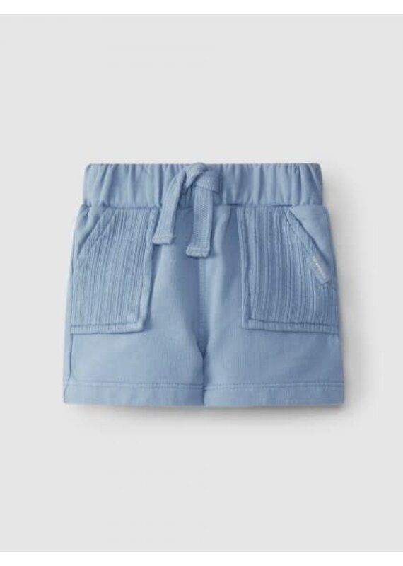 Laranjinha Shorts met jacquard zakjes-indigo