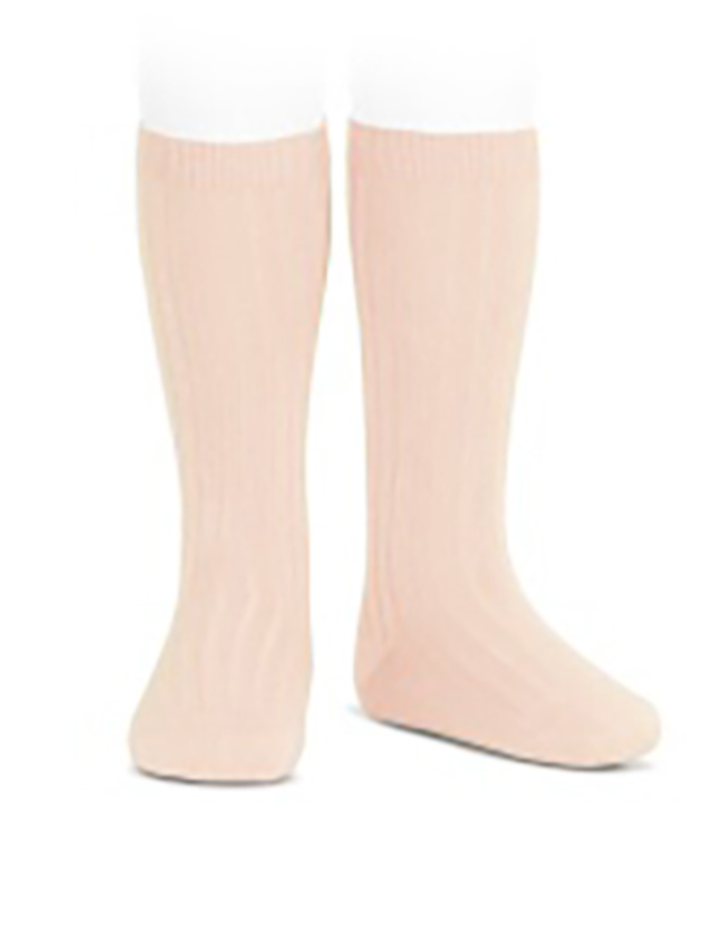 Condor Basic kniekousje- rib- Condor- nude