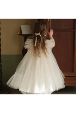 Feestelijke tulle jurk - wit