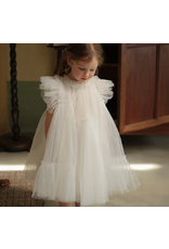 Feestelijke tulle jurk - wit