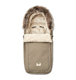 First First footmuff for baby car NOLAN-signature edition- taupe